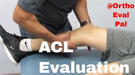 acl tear best diagnostic tests|positive lachman test.